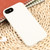 For iPhone SE 2022 / SE 2020 / 7 / 8 Weave Texture Silicone Phone Case(White)