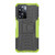 For OPPO A57 4G Tire Texture TPU + PC Phone Case with Holder(Green)