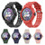 For Huawei Watch GT Cyber Integrated Silicone Watch Band(Red) For Huawei Watch GT Cyber Integrated Silicone Watch Band(Red)