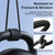 JOYROOM 100W Type-C to Type-C Surpass Series Fast Charging Data Cable, Length:2m(Black)