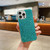 For iPhone 13 mini Glitter Sequins Epoxy TPU Phone Case(Green)