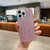 For iPhone 13 mini Glitter Sequins Epoxy TPU Phone Case(Pink)