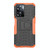 For OPPO A57 4G Tire Texture TPU + PC Phone Case with Holder(Orange)