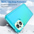 For OPPO Reno7 Lite Candy Series TPU Phone Case(Transparent Blue)