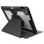 For iPad 10.2 2019 / 2020 / 2021 Nillkin Bumper Snapsafe Multifunctional Leather Tablet Case with Pen Slot(Black)