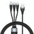 ADC-008 66W USB to USB-C/Type-C + 8 Pin + Micro USB 3 in 1 Fully Compatible Fast Charge Data Cable, Length:2m