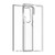 For Samsung Galaxy S23 Ultra 5G Shockproof Terminator Style Glitter Powder Phone Case(Transparent White)