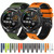 For Huawei Watch GT Runner 22mm Perforated Two-Color Silicone Watch Band(Army Green+Black)