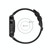 For Garminmove Luxe 20mm Wavy Dot Pattern Solid Color Silicone Watch Band(White)