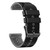 For Xiaomi MI Watch S1 Active 22mm Perforated Two-Color Silicone Watch Band(Black+Grey)
