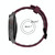 For Huawei GT2 46mm 22mm Perforated Two-Color Silicone Watch Band(Black+Red)