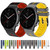 For Amazfit GTR 2e 22mm Perforated Two-Color Silicone Watch Band(Orange+Black)