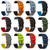 For Amazfit GTR 2e 22mm Perforated Two-Color Silicone Watch Band(Orange+Black)
