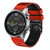 For Xiaomi MI Watch Color 22mm Perforated Two-Color Silicone Watch Band(Red+Black)