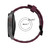 For Xiaomi MI Watch Color 22mm Perforated Two-Color Silicone Watch Band(Black+Red)