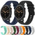 For Amazfit GTR 42MM 20mm Wavy Dot Pattern Solid Color Silicone Watch Band(Army Green)
