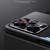 For Xiaomi Redmi Note 12 China Blade Series TPU + Titanium Alloy Phone Case(Black Blue)
