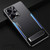 For Xiaomi Redmi Note 12 China Blade Series TPU + Titanium Alloy Phone Case with Holder(Black Blue)