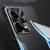 For Xiaomi Redmi Note 12 China Blade Series TPU + Titanium Alloy Phone Case with Holder(Black Blue)