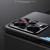 For Xiaomi Redmi Note 12 China Blade Series TPU + Titanium Alloy Phone Case with Holder(Black Blue)