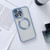 For iPhone 14 Pro MagSafe Electroplated Magnetic TPU Phone Case with Dust Filter & Lens Film(Blue)
