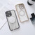 For iPhone 14 Pro MagSafe Electroplated Magnetic TPU Phone Case with Dust Filter & Lens Film(Blue)