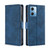 For Xiaomi Redmi Note 12 China Skin Feel Crocodile Magnetic Clasp Leather Phone Case(Blue) For Xiaomi Redmi Note 12 China Skin Feel Crocodile Magnetic Clasp Leather Phone Case(Blue)