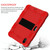 For iPad 10th Gen 10.9 2022 Two-Color Robot Shockproof Silicone + PC Protective Tablet Case(Red + Black)