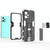 For Xiaomi Redmi Note 12 5G China / Global / India Supersonic PC + TPU Shock-proof Protective Case with Holder(Red)