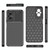 For Xiaomi Redmi 11 Prime Carbon Fiber Texture Shockproof TPU Phone Case(Blue)