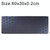 Anti-Slip Rubber Cloth Surface Game Mouse Mat Keyboard Pad, Size:60 x 30 x 0.2cm(Blue Honeycomb)