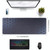 Anti-Slip Rubber Cloth Surface Game Mouse Mat Keyboard Pad, Size:60 x 30 x 0.2cm(Blue Honeycomb)