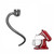 For KitchenAid Stand Mixer  6QT Dough Hook Stainless Steel Accessories For KitchenAid Stand Mixer  6QT Dough Hook Stainless Steel Accessories