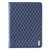 For iPad Pro 11 2022 / 2021 / 2020 Elegant Rhombic Texture Horizontal Flip Leather Tablet Case(Blue)