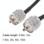 UHF Male To UHF Male RG58 Coaxial Adapter Cable, Cable Length:1.5m UHF Male To UHF Male RG58 Coaxial Adapter Cable, Cable Length:1.5m