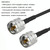 UHF Male To UHF Male RG58 Coaxial Adapter Cable, Cable Length:1.5m UHF Male To UHF Male RG58 Coaxial Adapter Cable, Cable Length:1.5m