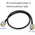 UHF Male To UHF Male RG58 Coaxial Adapter Cable, Cable Length:1.5m UHF Male To UHF Male RG58 Coaxial Adapter Cable, Cable Length:1.5m