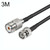 BNC Male To UHF Female RG58 Coaxial Adapter Cable, Cable Length:3m BNC Male To UHF Female RG58 Coaxial Adapter Cable, Cable Length:3m