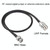 BNC Male To UHF Female RG58 Coaxial Adapter Cable, Cable Length:3m BNC Male To UHF Female RG58 Coaxial Adapter Cable, Cable Length:3m