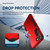 For Samsung Galaxy S23 5G TPU + PC Shockproof Phone Case(Red+Black)