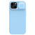 For iPhone 14 NILLKIN CamShield Liquid Silicone Phone Case (Sky Blue)