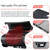 For Microsoft Surface Pro 9 Tablet Protective Case Holder(South African Sheepskin Black Case)