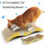 M Corrugated Cat Scratching Board Fun Cat Sharpening Board Color Random Delivery