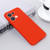 For OPPO Reno8 5G Solid Color Liquid Silicone Dropproof Full Coverage Protective Case(Red)