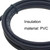 SMA Female To SMA Female RG58 Coaxial Adapter Cable, Cable Length:1m