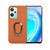 For OnePlus Nord CE 2 Lite 5G Ring Holder Litchi Texture Genuine Leather Phone Case(Brown) For OnePlus Nord CE 2 Lite 5G Ring Holder Litchi Texture Genuine Leather Phone Case(Brown)