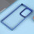 For Samsung Galaxy S23 Ultra 5G Electroplating Hawkeye Phone Case with Lanyard(Blue)