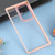 For Samsung Galaxy S23 Ultra 5G Electroplating Hawkeye Phone Case with Lanyard(Pink)