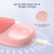 ANLAN Oval Waterproof Silicone Cleansing Instrument ANLAN Oval Waterproof Silicone Cleansing Instrument