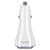 ACC-319PD 45W USB+Dual Type-C Fast Charge Car Charger(White)